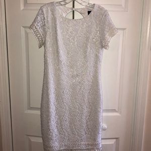 Shelli Segal White lace dress